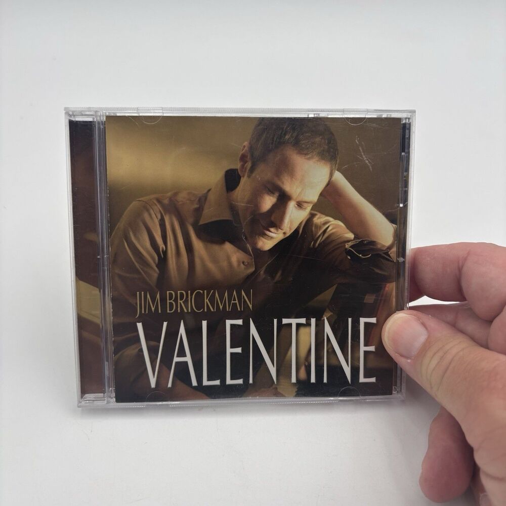 Jim Brickman Valentine CD 2007 SLG Promo Promotional Piano New Age Instrumental